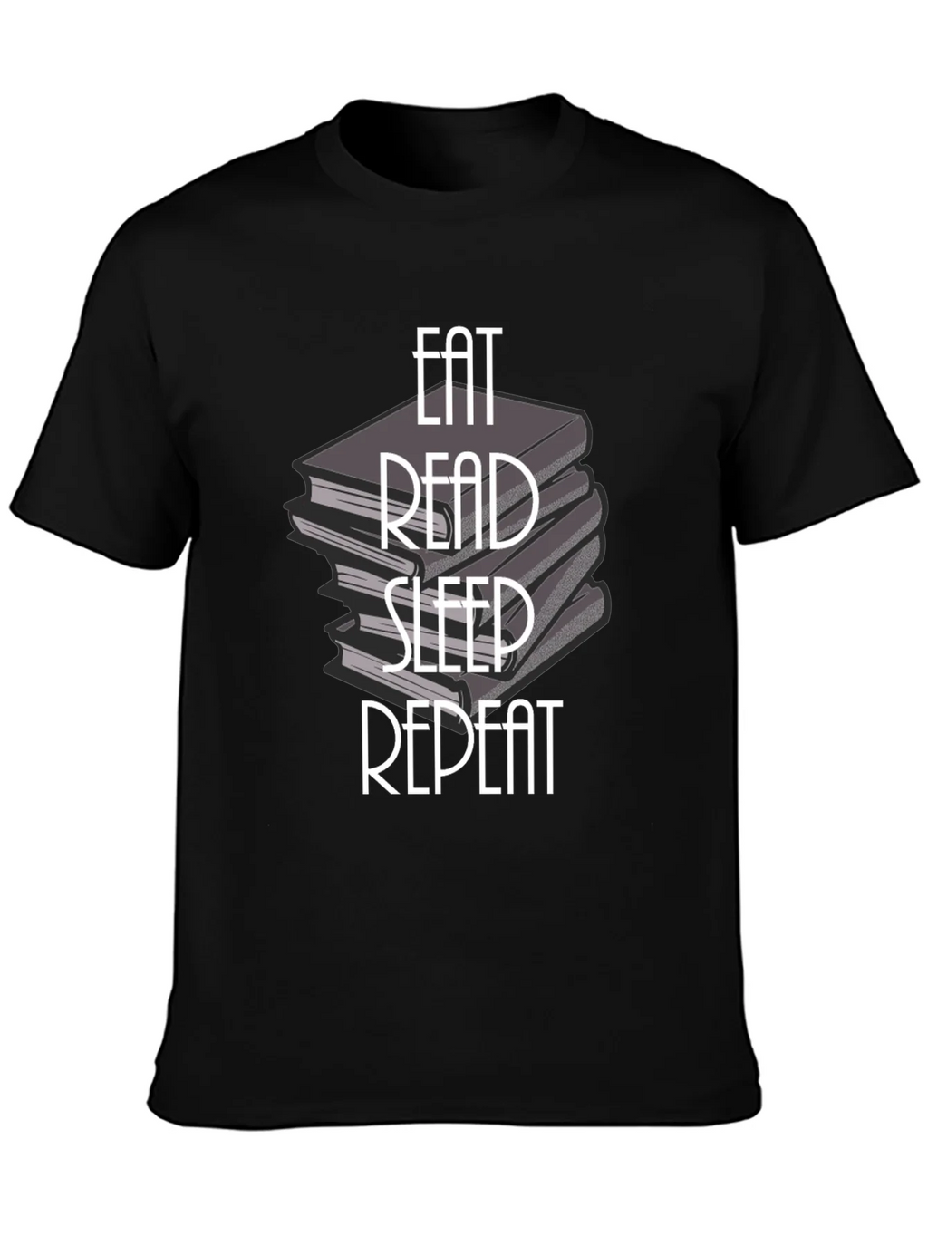 Eat Read Sleep Repeat T-Shirt - Book Lover Tee product image 3