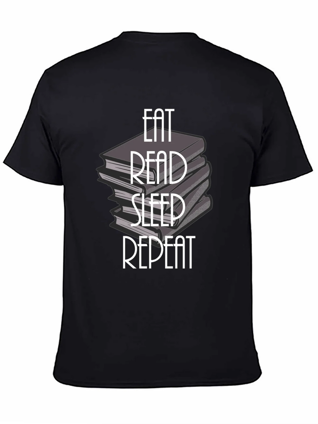 Eat Read Sleep Repeat T-Shirt - Book Lover Tee product image 4