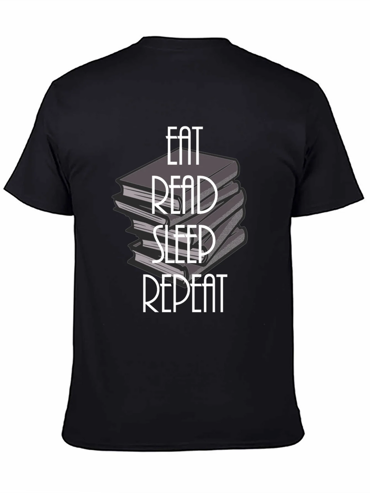 Eat Read Sleep Repeat T-Shirt - Book Lover Tee product image 4