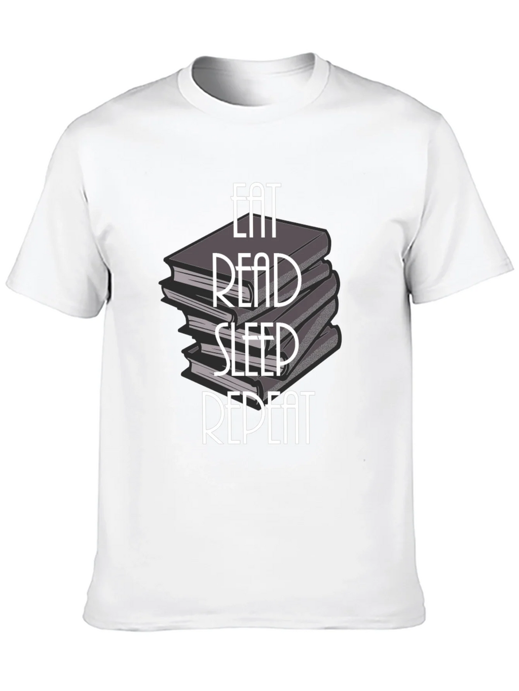 Eat Read Sleep Repeat T-Shirt - Book Lover Tee product image 9