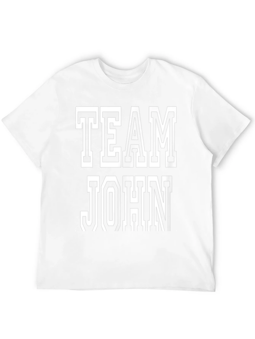 Team John T-Shirt - Black Cotton Tee product image 11