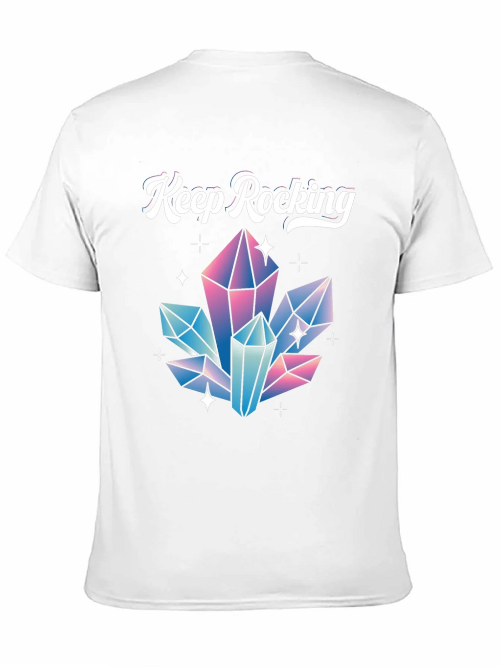 Keep Rocking Crystal Graphic Tee - Black product image 10