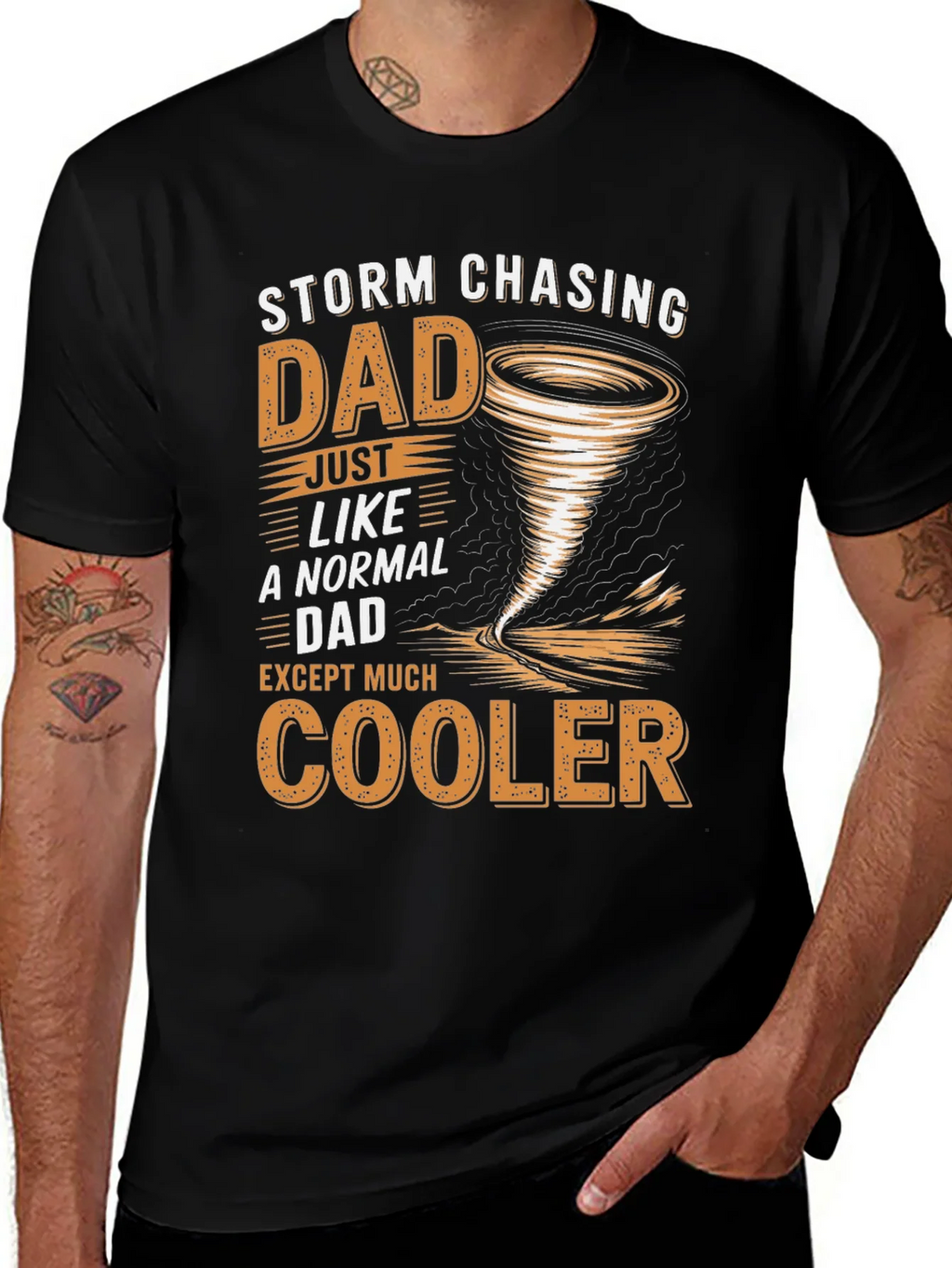 Storm Chasing Dad Graphic T-Shirt product image 1