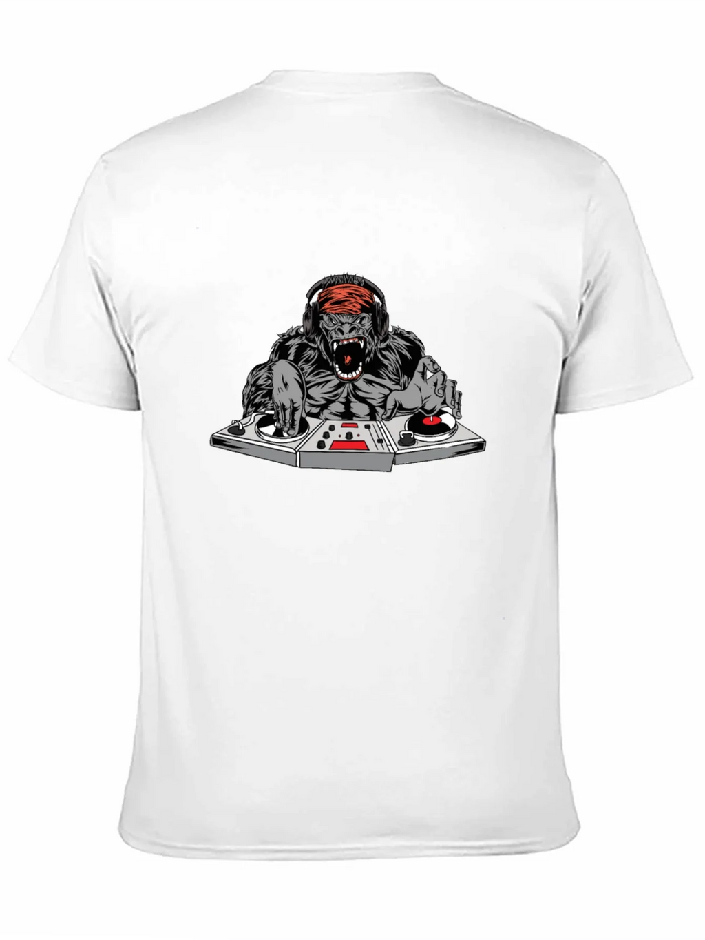 DJ Gorilla Graphic T-Shirt - Black product image 10