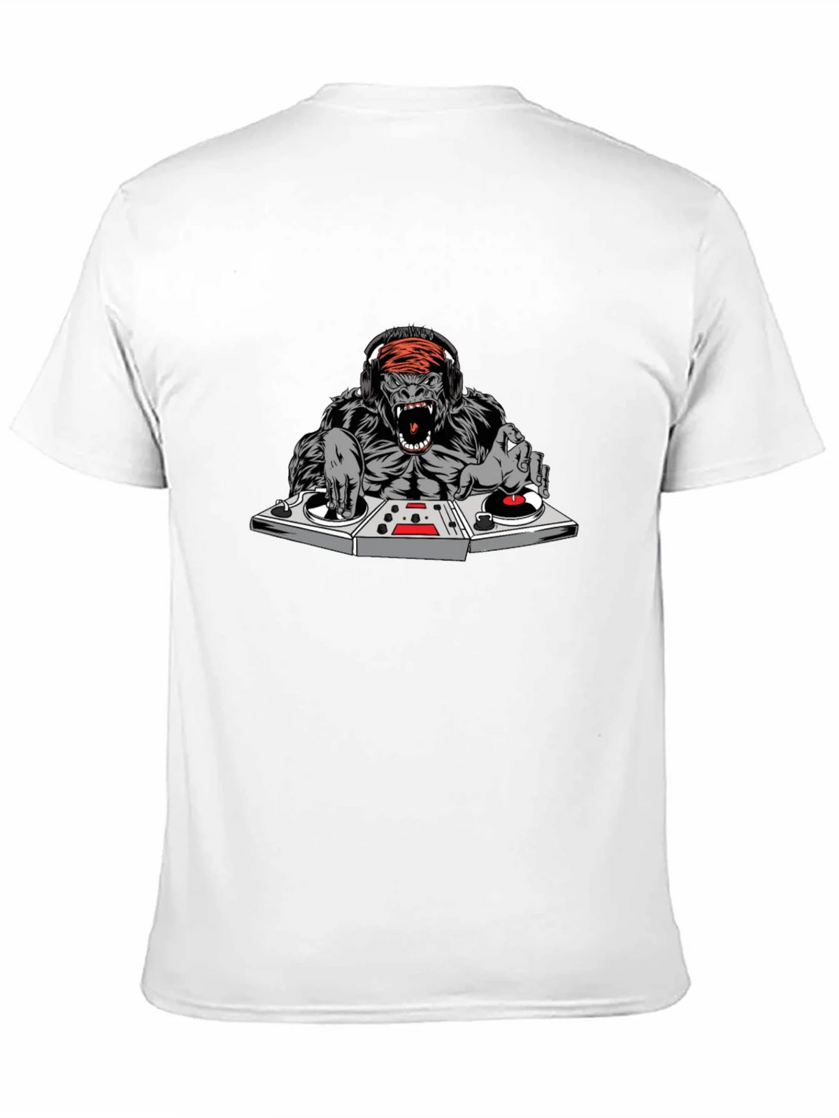 DJ Gorilla Graphic T-Shirt - Black product image 10