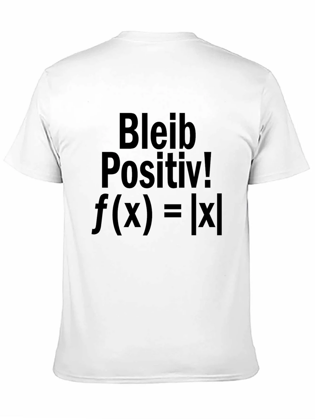 Bleib Positiv! Absolute Value Black T-Shirt product image 10