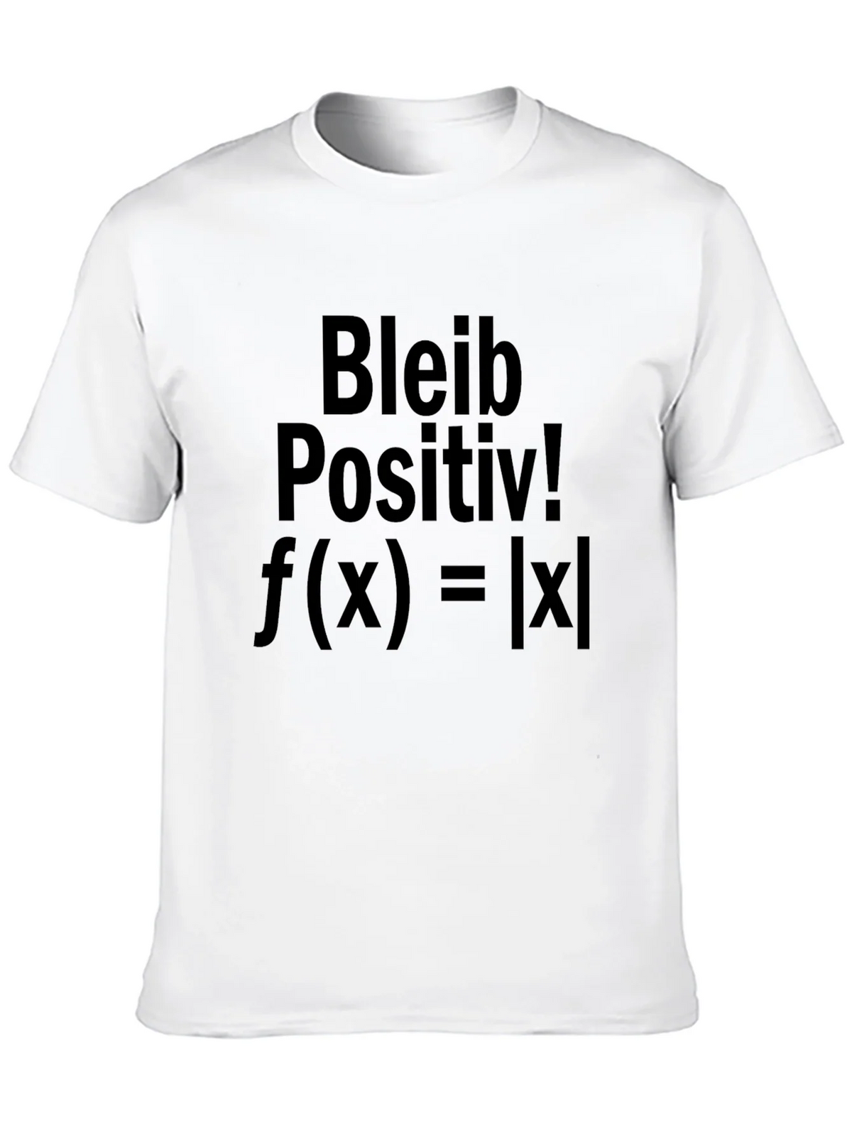 Bleib Positiv! Absolute Value Black T-Shirt product image 9