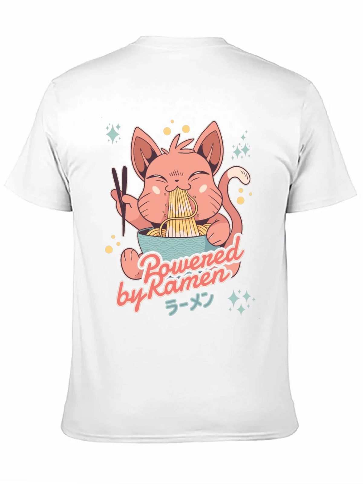 Ramen Cat Graphic T-Shirt product image 10