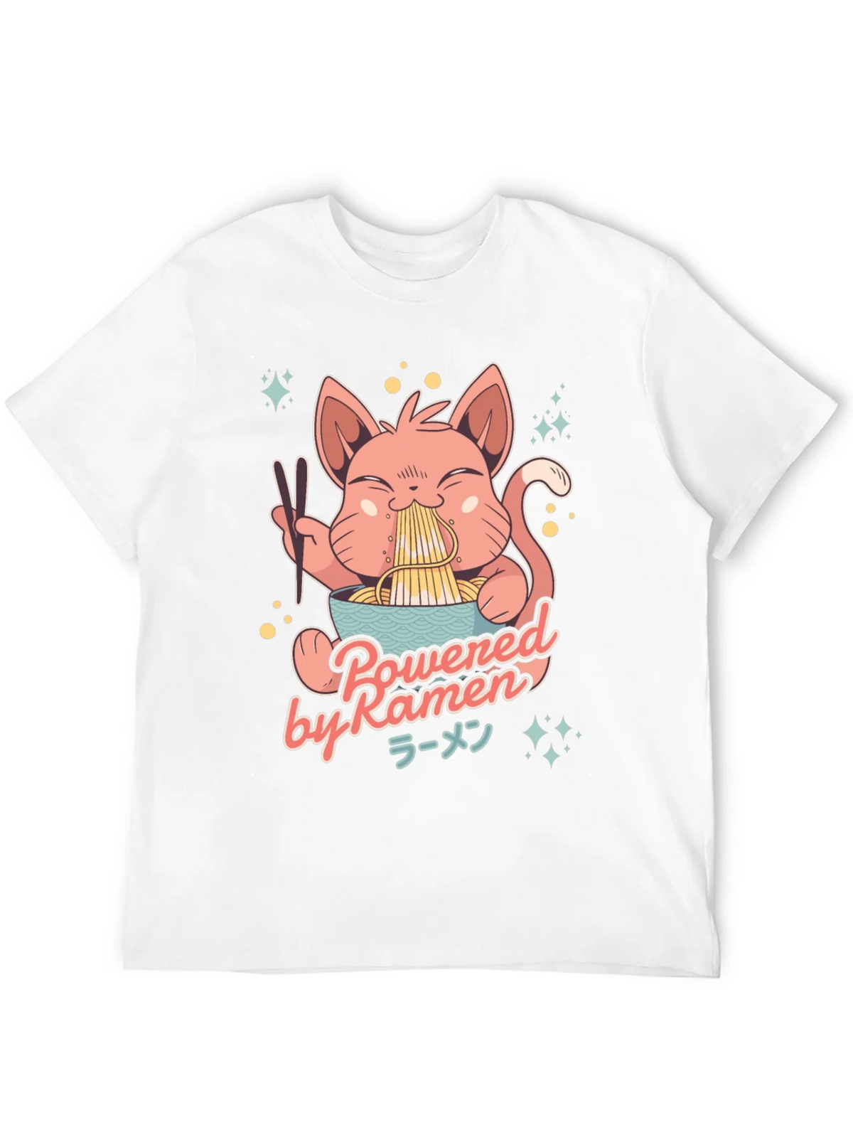 Ramen Cat Graphic T-Shirt product image 11