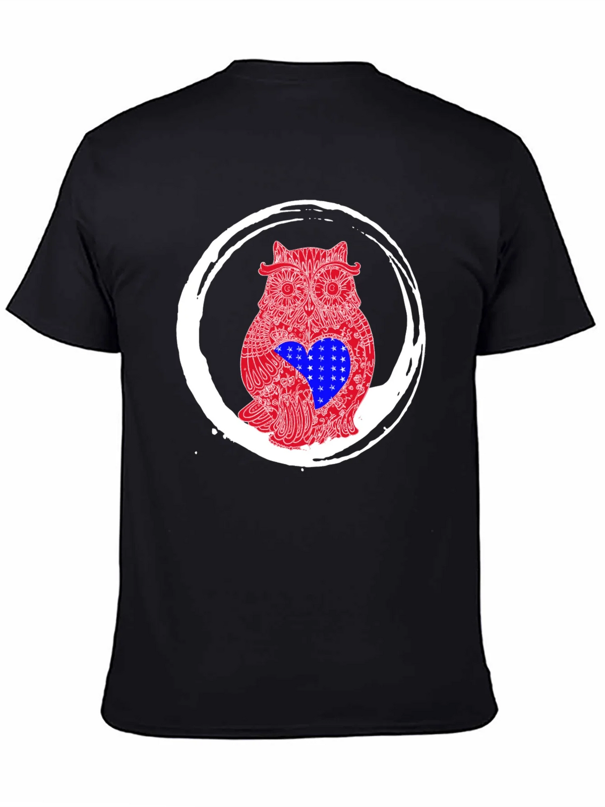 Owl USA Heart Graphic Tee product image 4