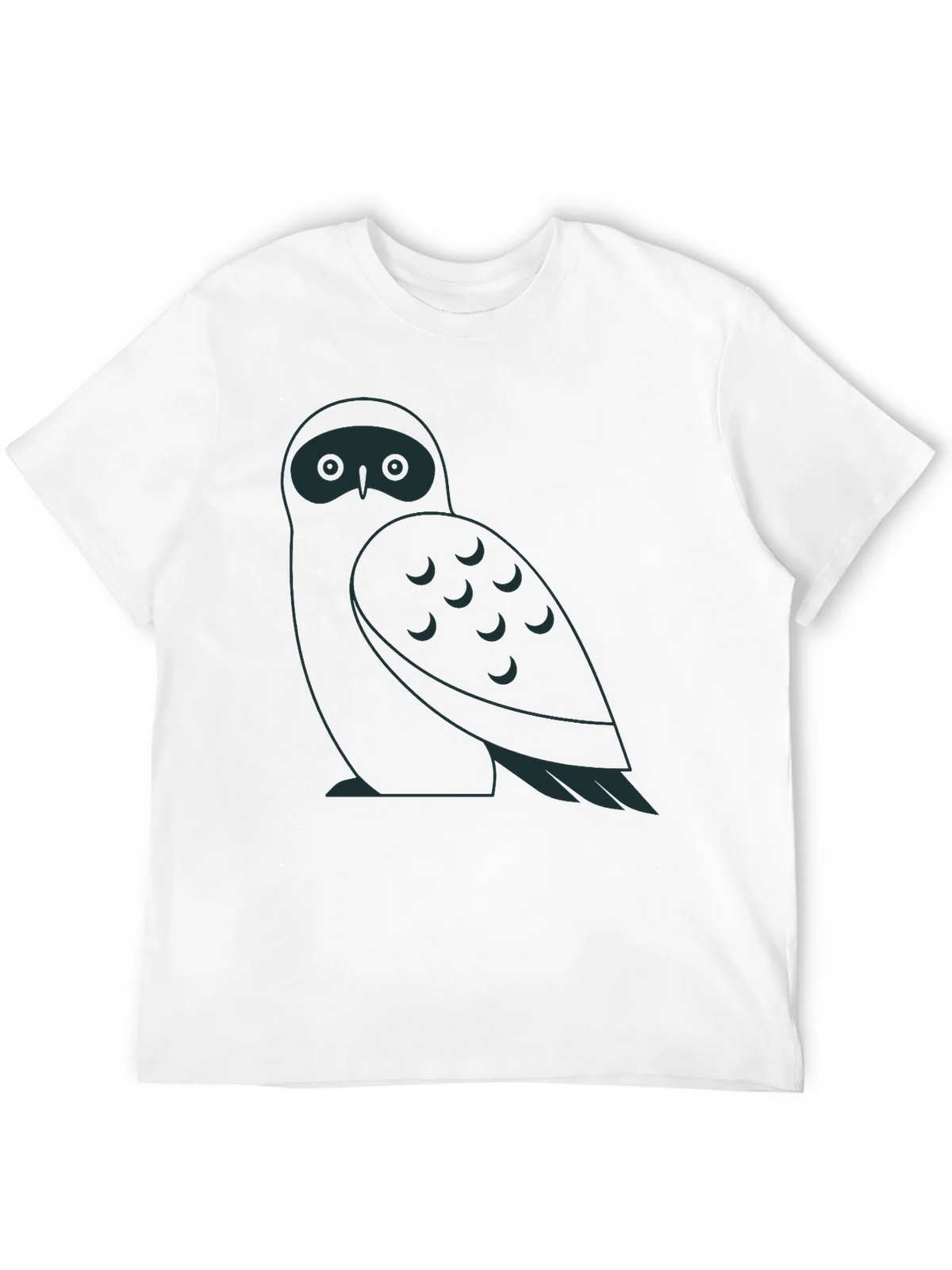 Owl Graphic Black T-Shirt product image 11