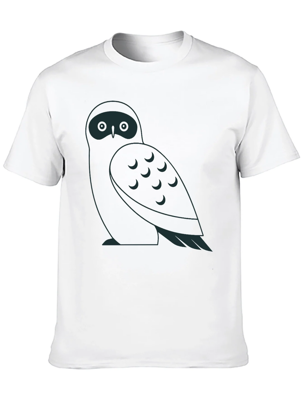 Owl Graphic Black T-Shirt product image 9