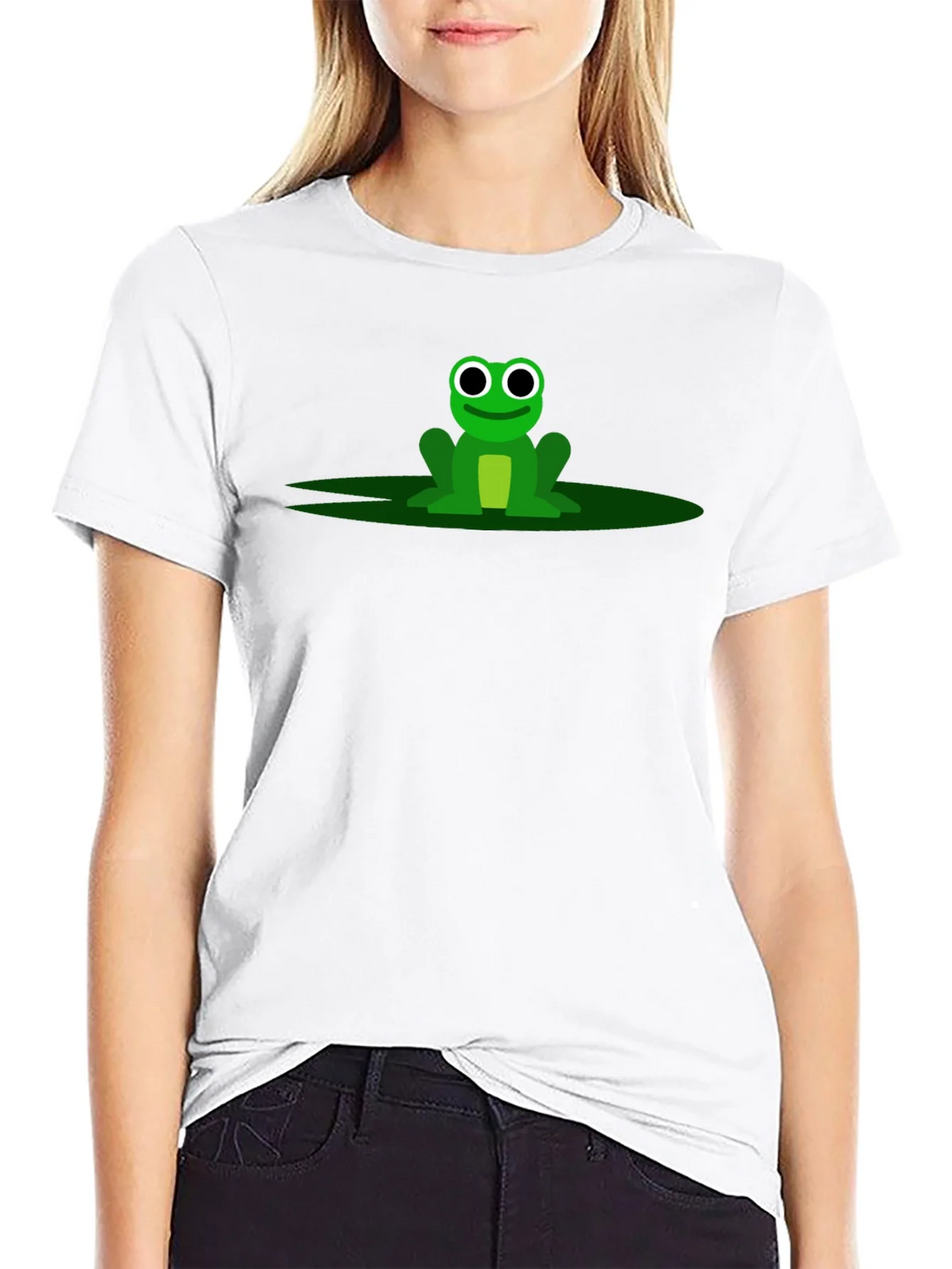 Frog Graphic Tee - Black Cotton T-Shirt product image 8
