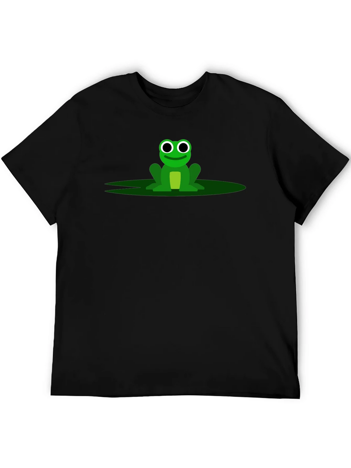 Frog Graphic Tee - Black Cotton T-Shirt product image 5