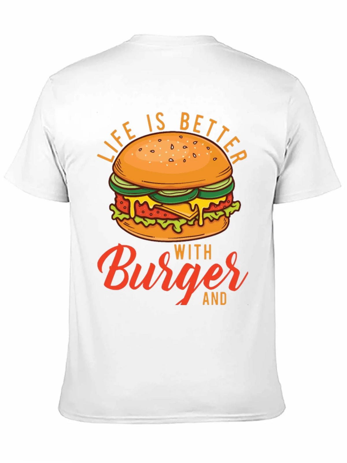 Life is Better with Burger Graphic Tee product image 10