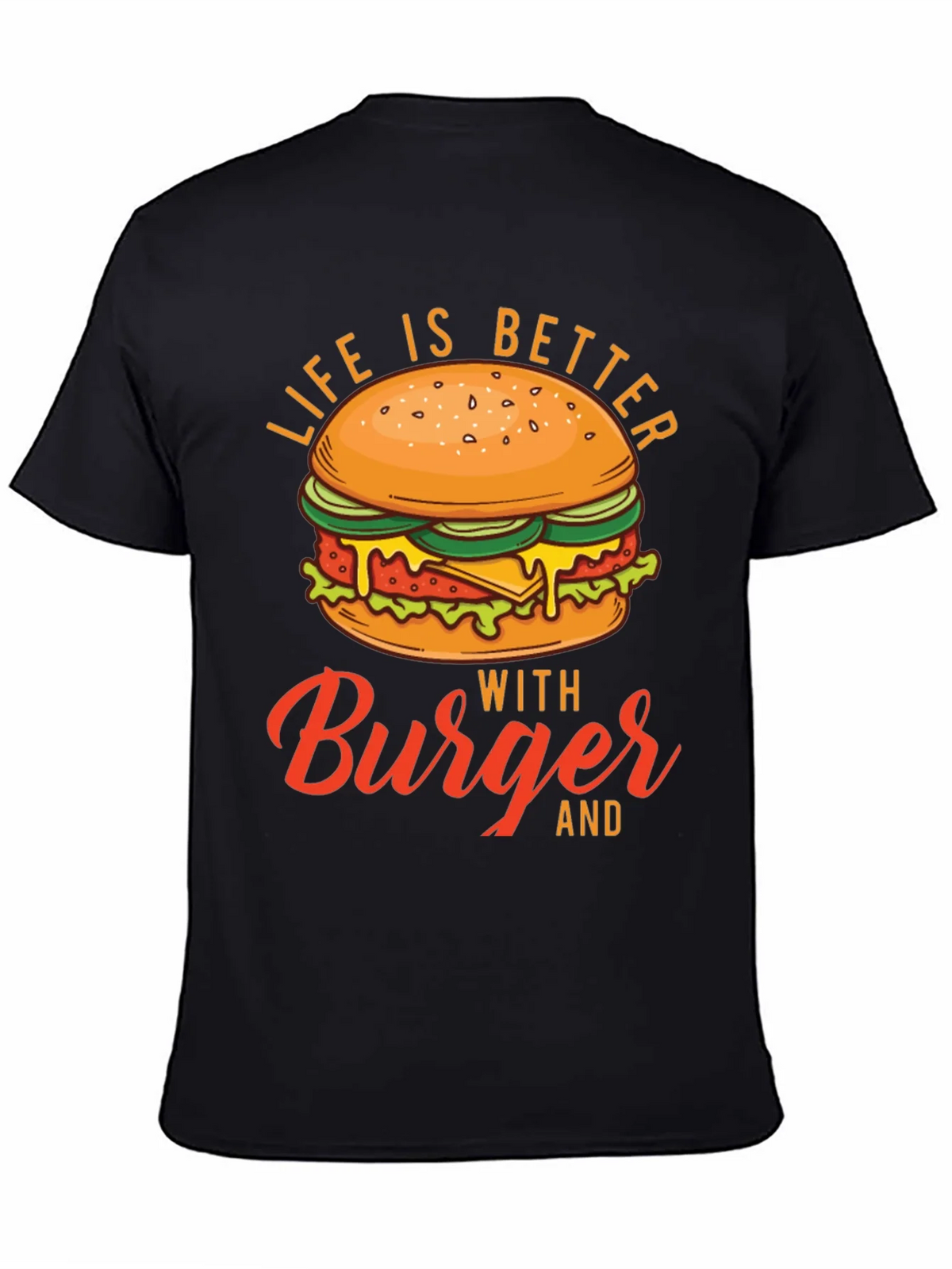Life is Better with Burger Graphic Tee product image 4