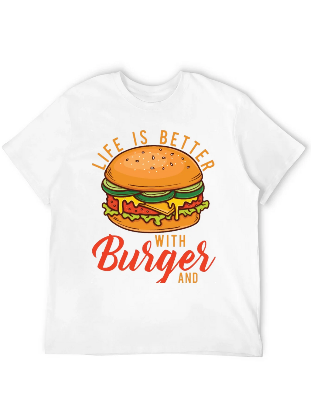 Life is Better with Burger Graphic Tee product image 11