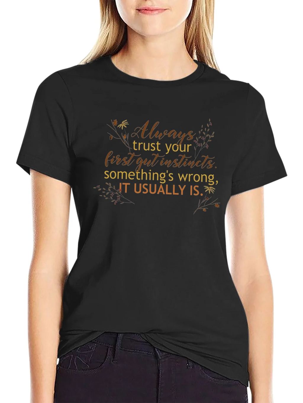 Trust Your Gut Instincts Graphic Tee product image 2