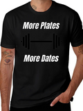 More Plates Dates Gym T-Shirt product image 1