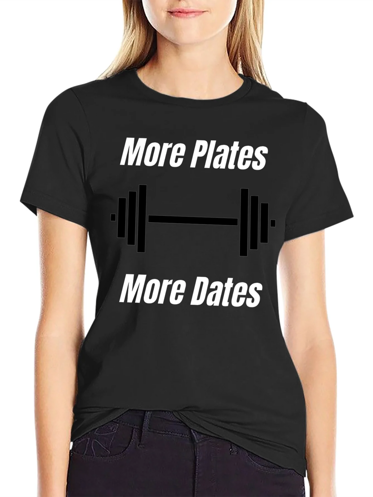 More Plates Dates Gym T-Shirt product image 2