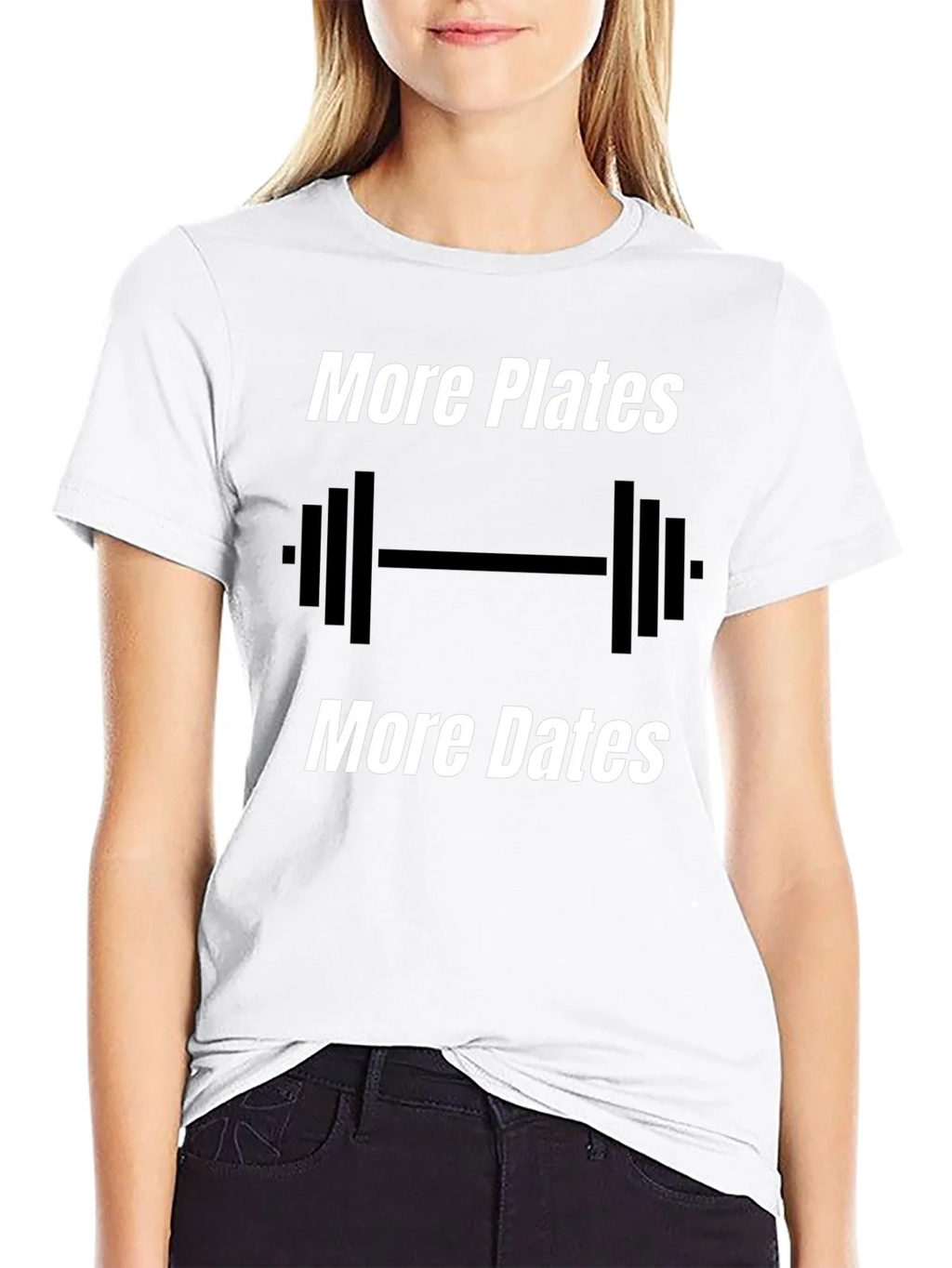 More Plates Dates Gym T-Shirt product image 8