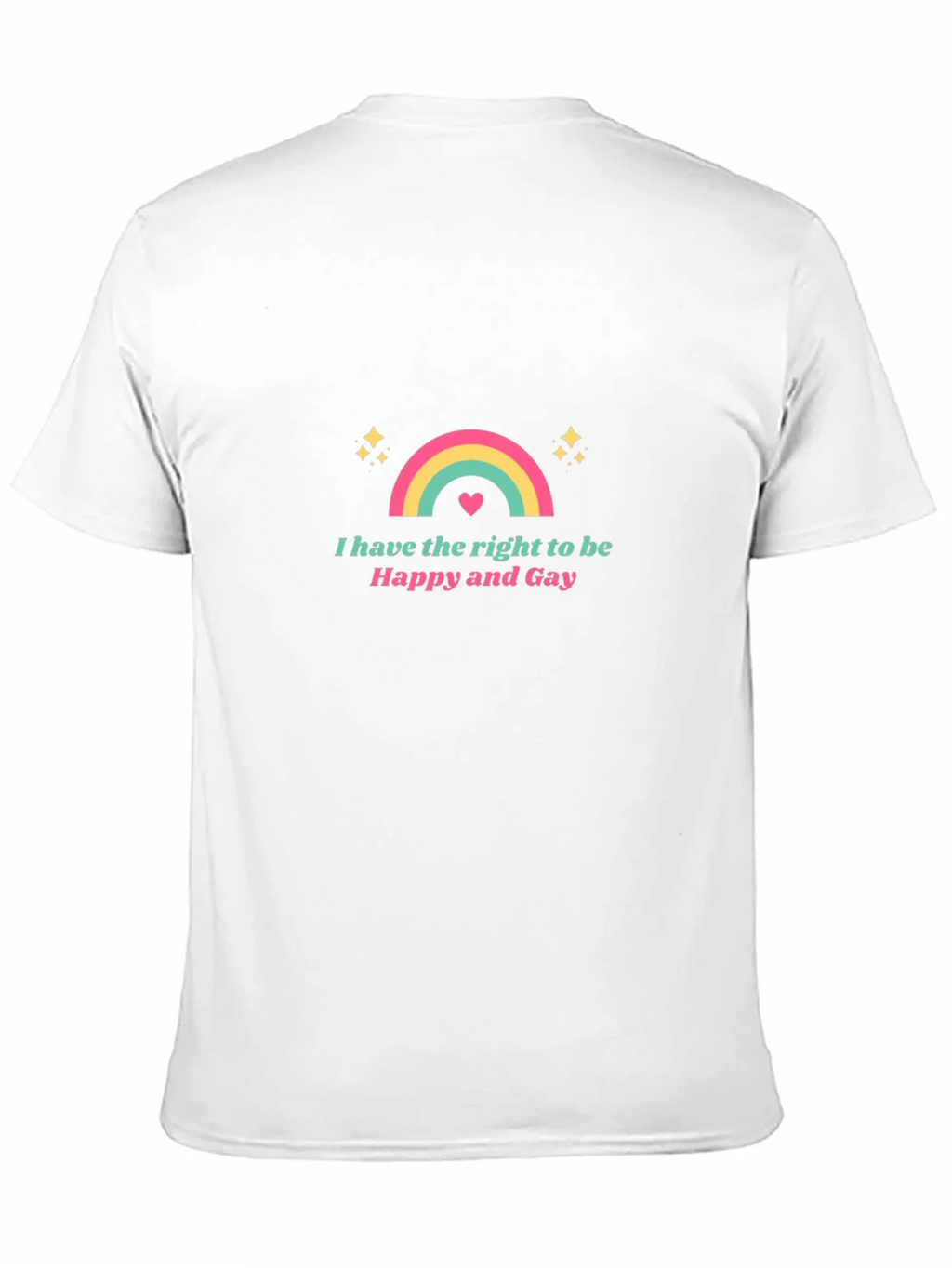 Happy and Gay Rainbow T-Shirt product image 10