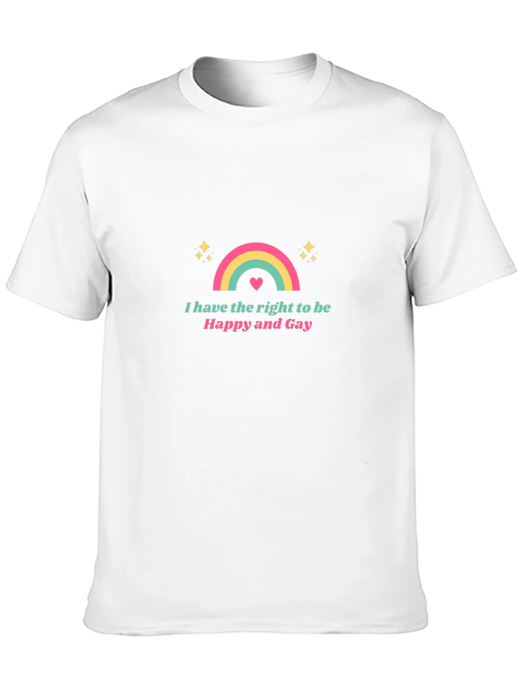 Happy and Gay Rainbow T-Shirt product image 9