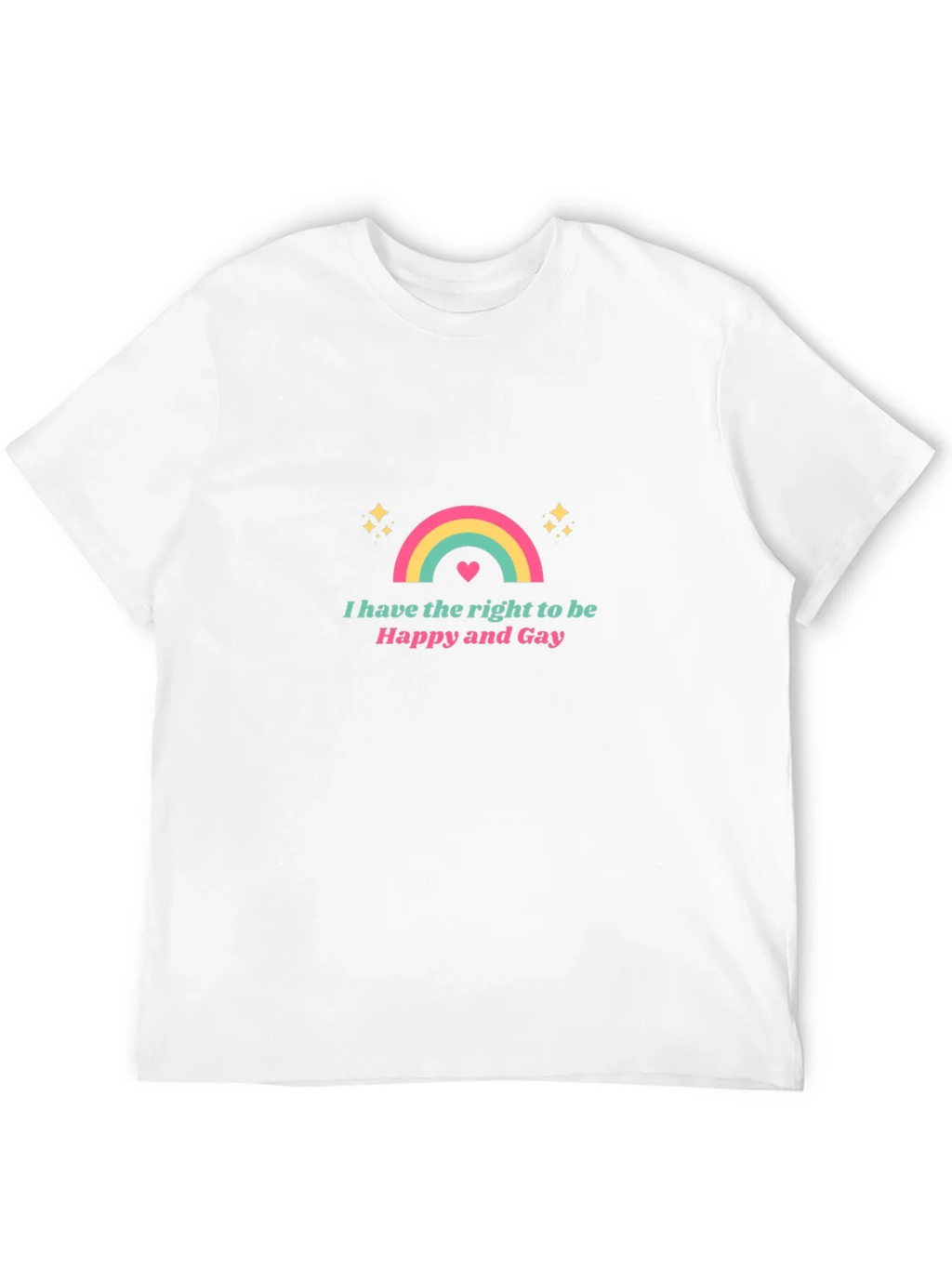 Happy and Gay Rainbow T-Shirt product image 11