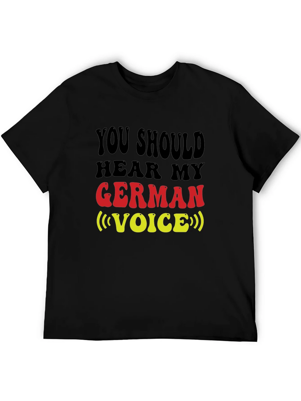 Funny German Voice T-Shirt product image 5