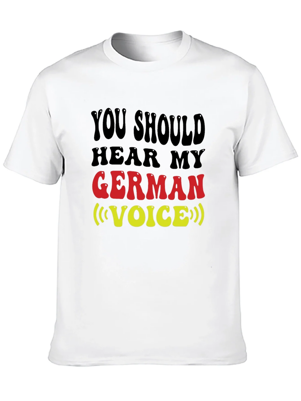 Funny German Voice T-Shirt product image 9
