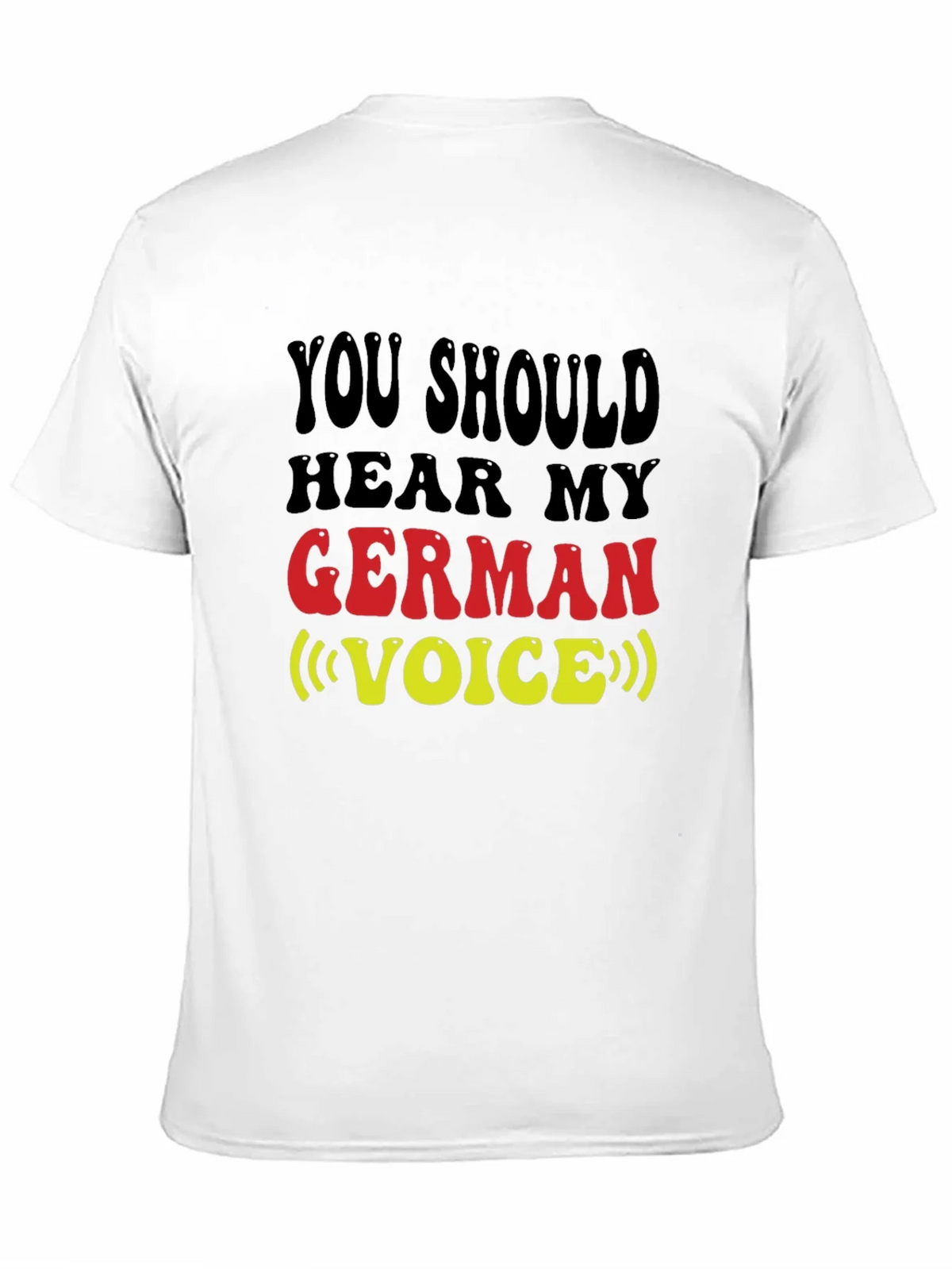 Funny German Voice T-Shirt product image 10