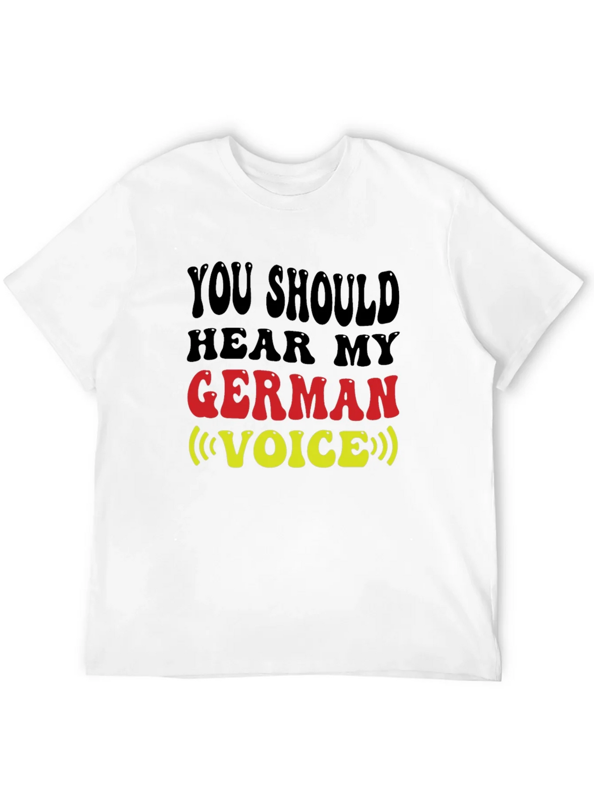 Funny German Voice T-Shirt product image 11
