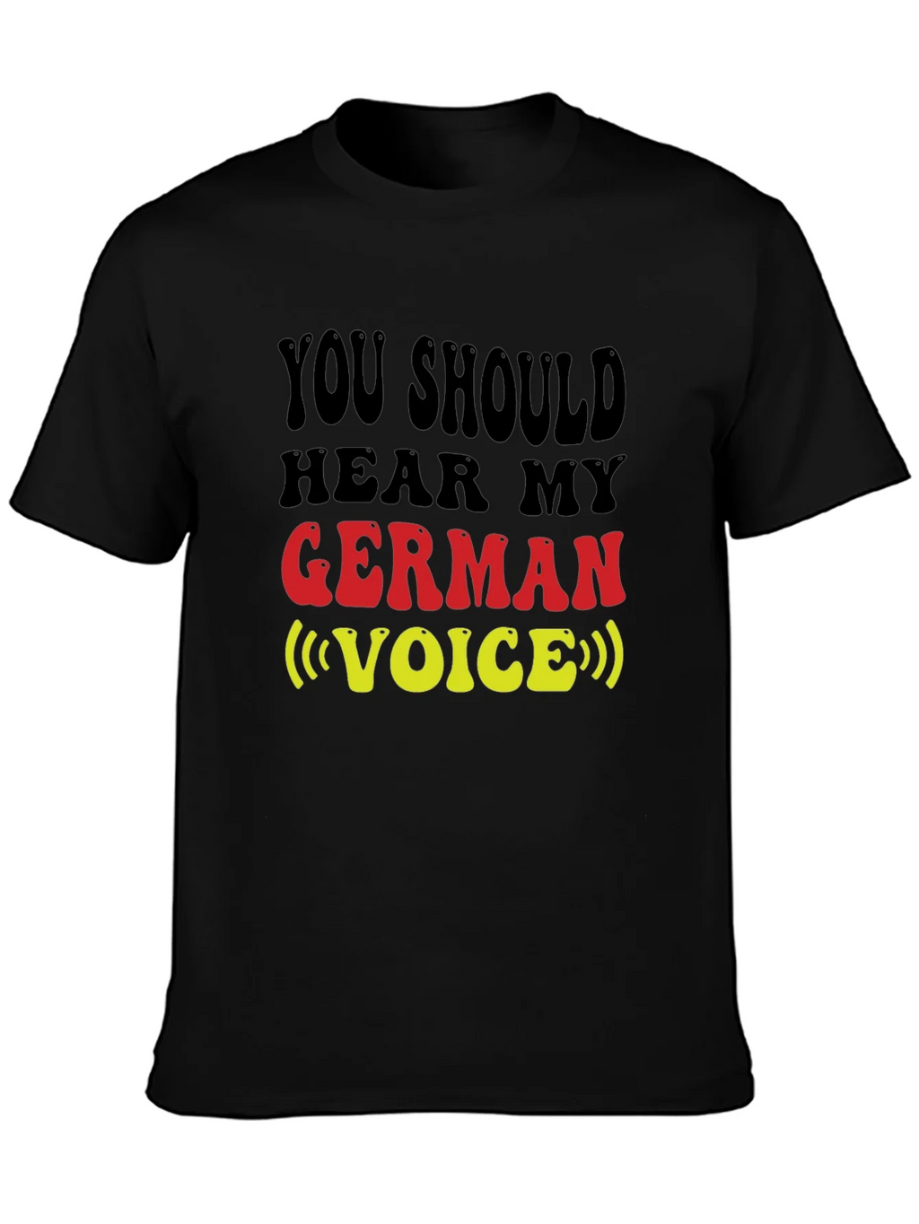 Funny German Voice T-Shirt product image 3
