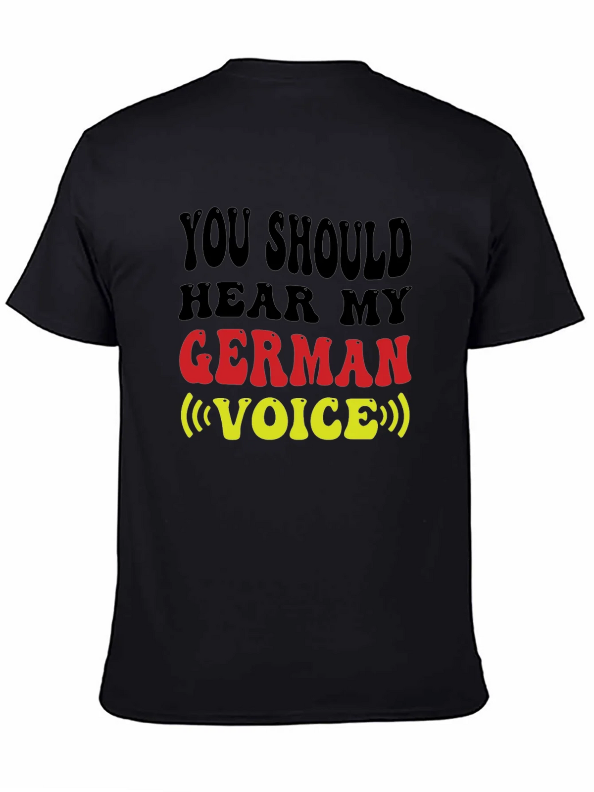 Funny German Voice T-Shirt product image 4