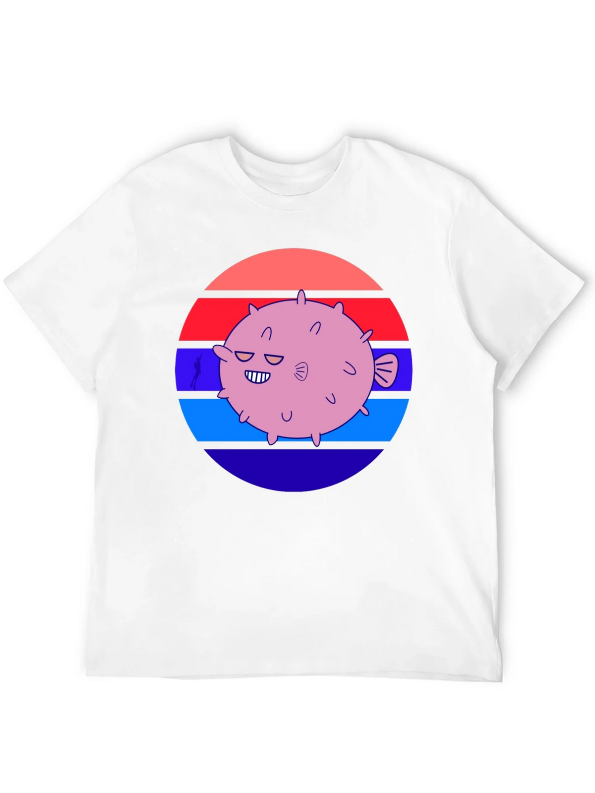 Puffer Fish Graphic Tee - Retro Style product image 11