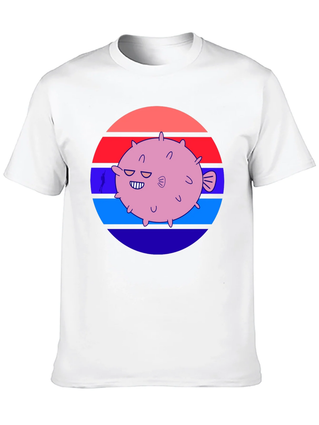 Puffer Fish Graphic Tee - Retro Style product image 9