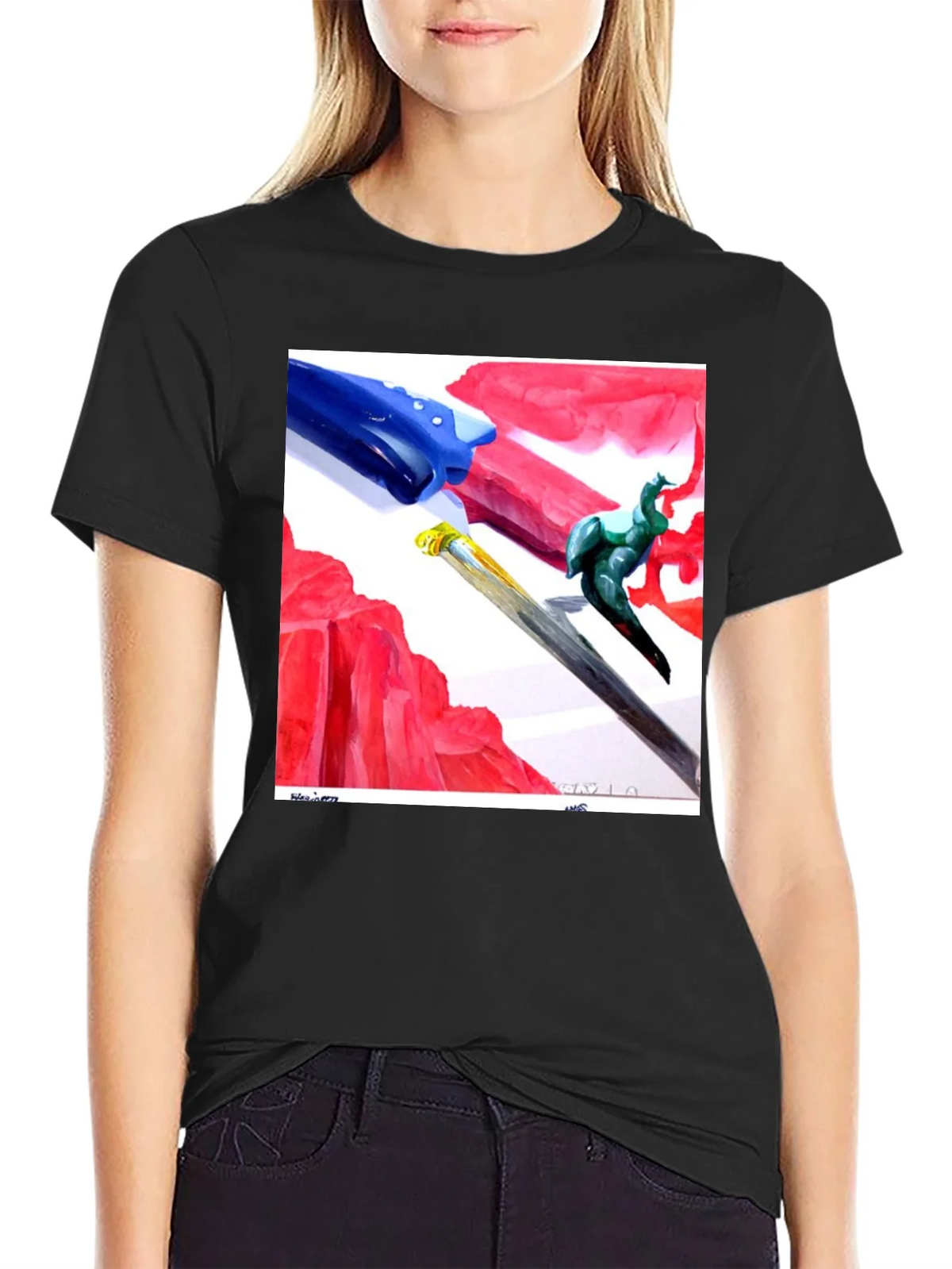 Abstract Art T-Shirt - Modern Artistic Tee product image 2