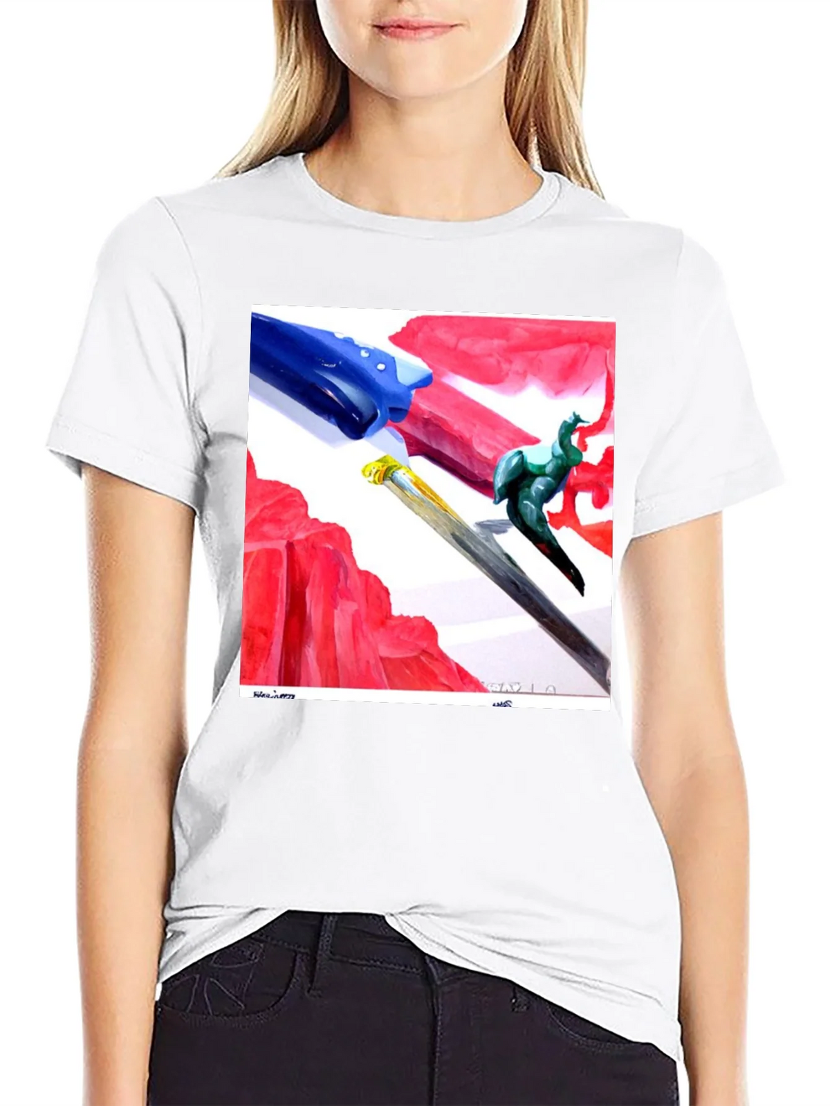 Abstract Art T-Shirt - Modern Artistic Tee product image 8