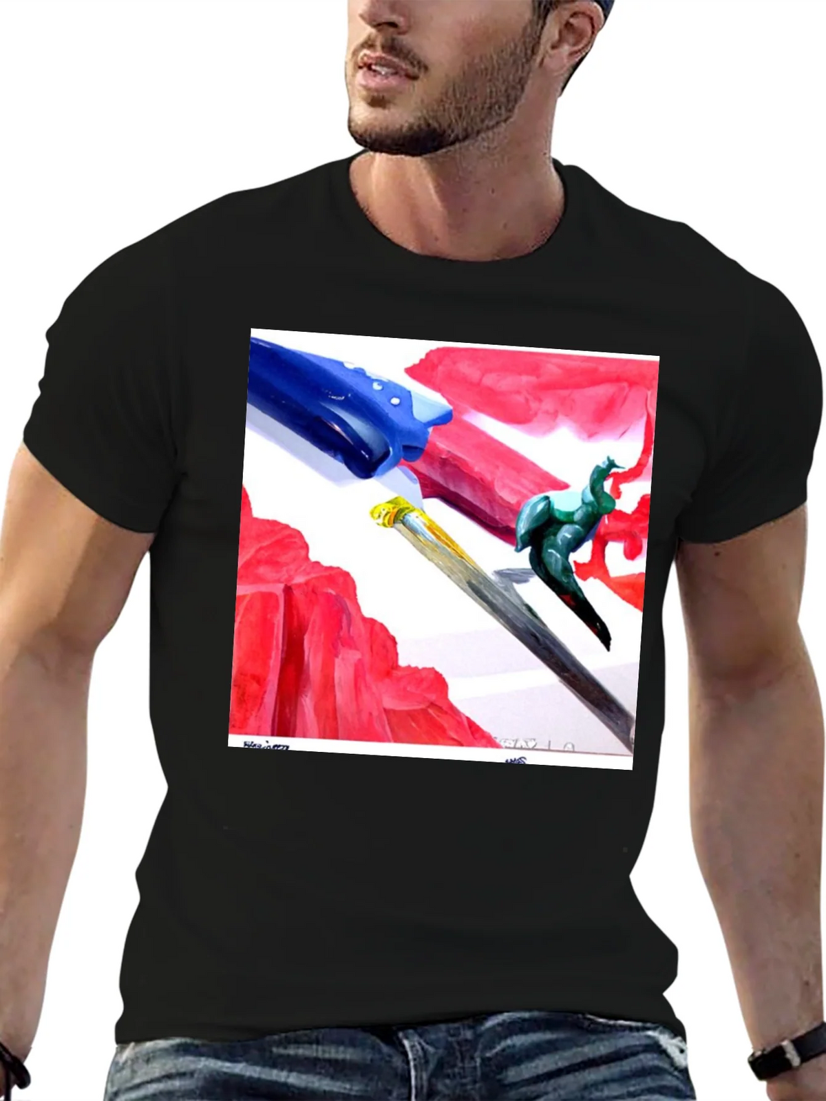Abstract Art T-Shirt - Modern Artistic Tee product image 6