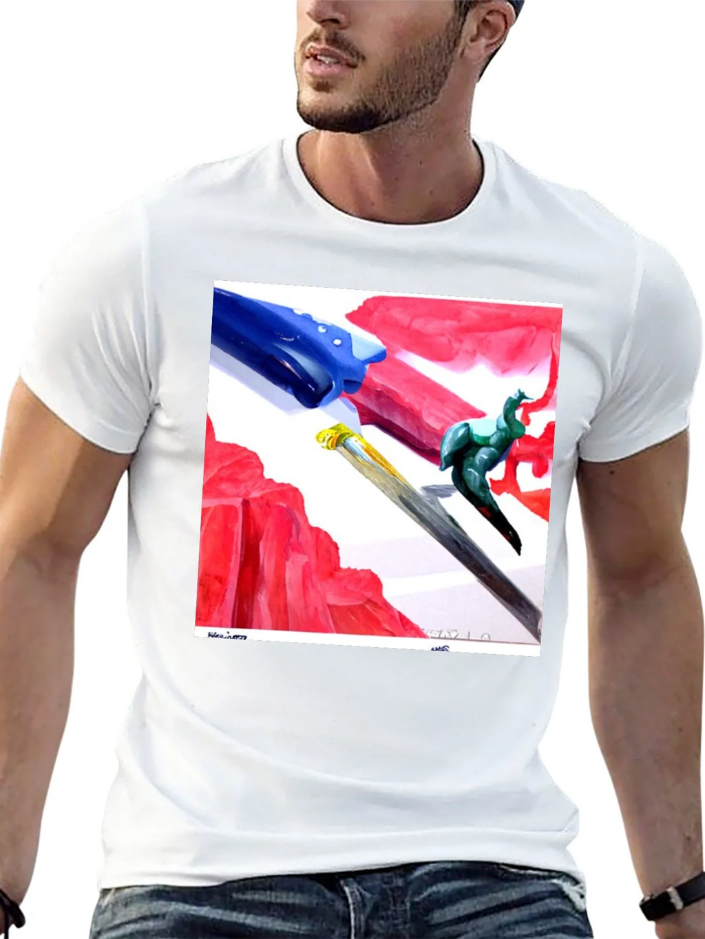 Abstract Art T-Shirt - Modern Artistic Tee product image 12