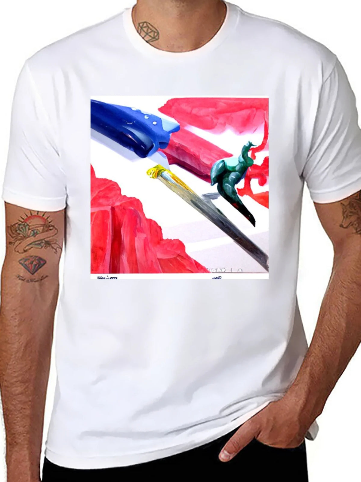Abstract Art T-Shirt - Modern Artistic Tee product image 7