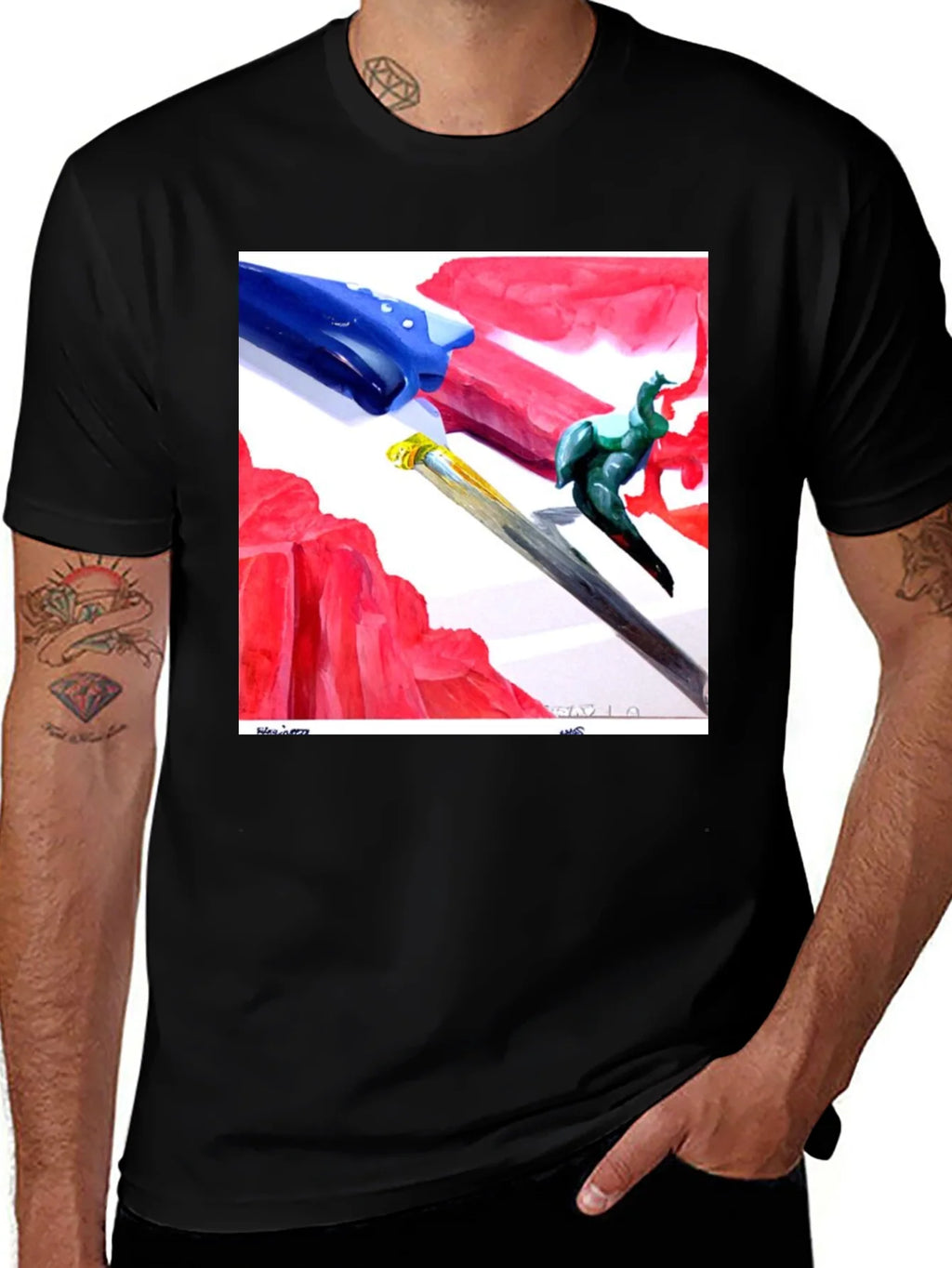 Abstract Art T-Shirt - Modern Artistic Tee product image 1