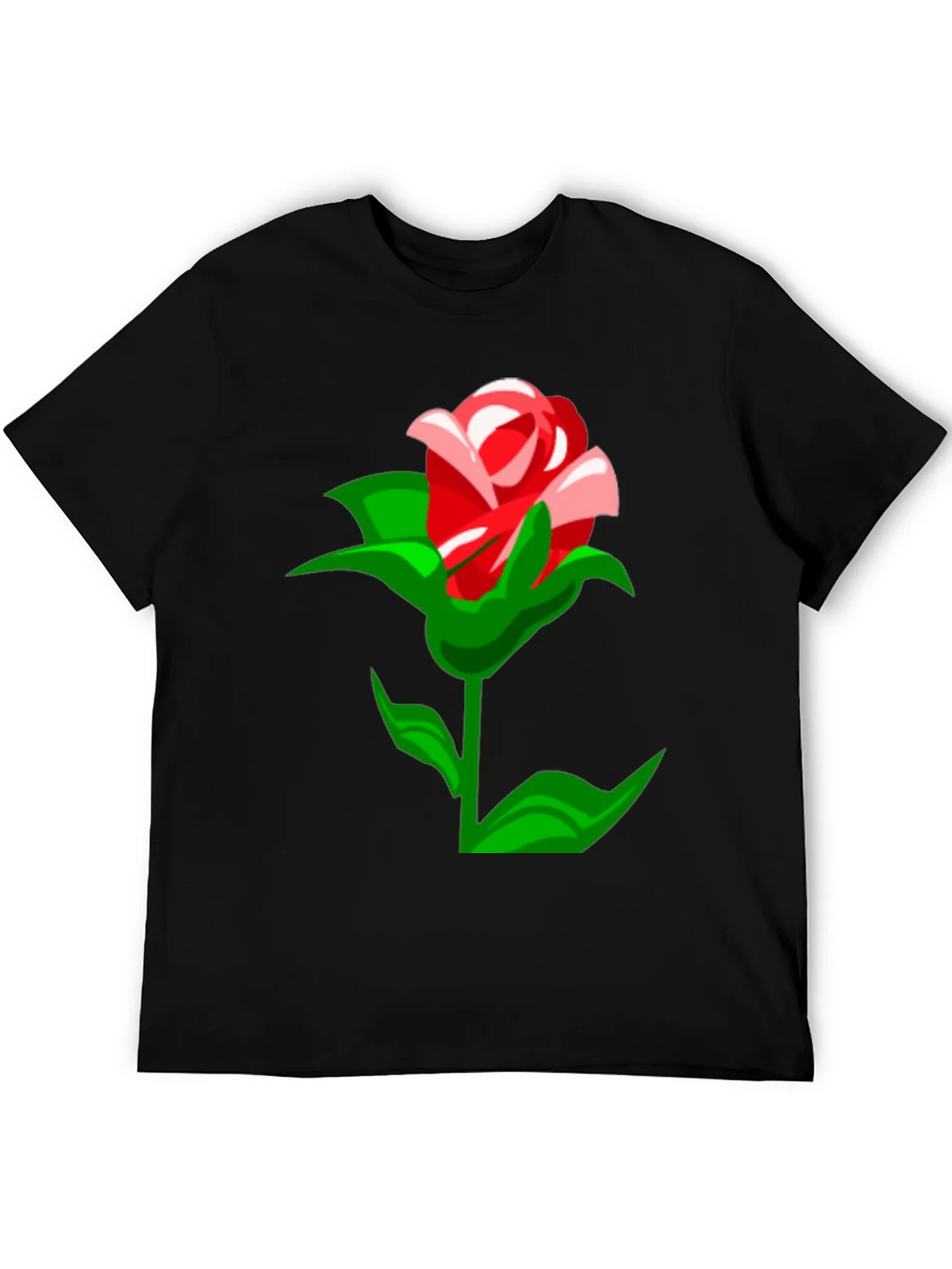 Rose Graphic T-Shirt - Stylish Mens Tee product image 5