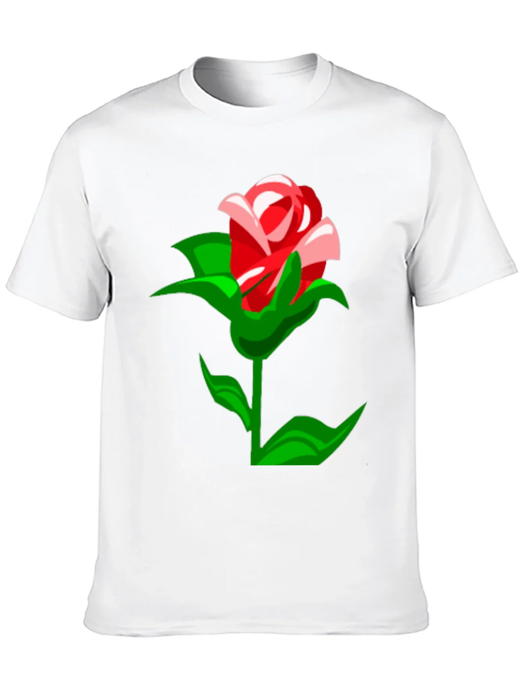 Rose Graphic T-Shirt - Stylish Mens Tee product image 9