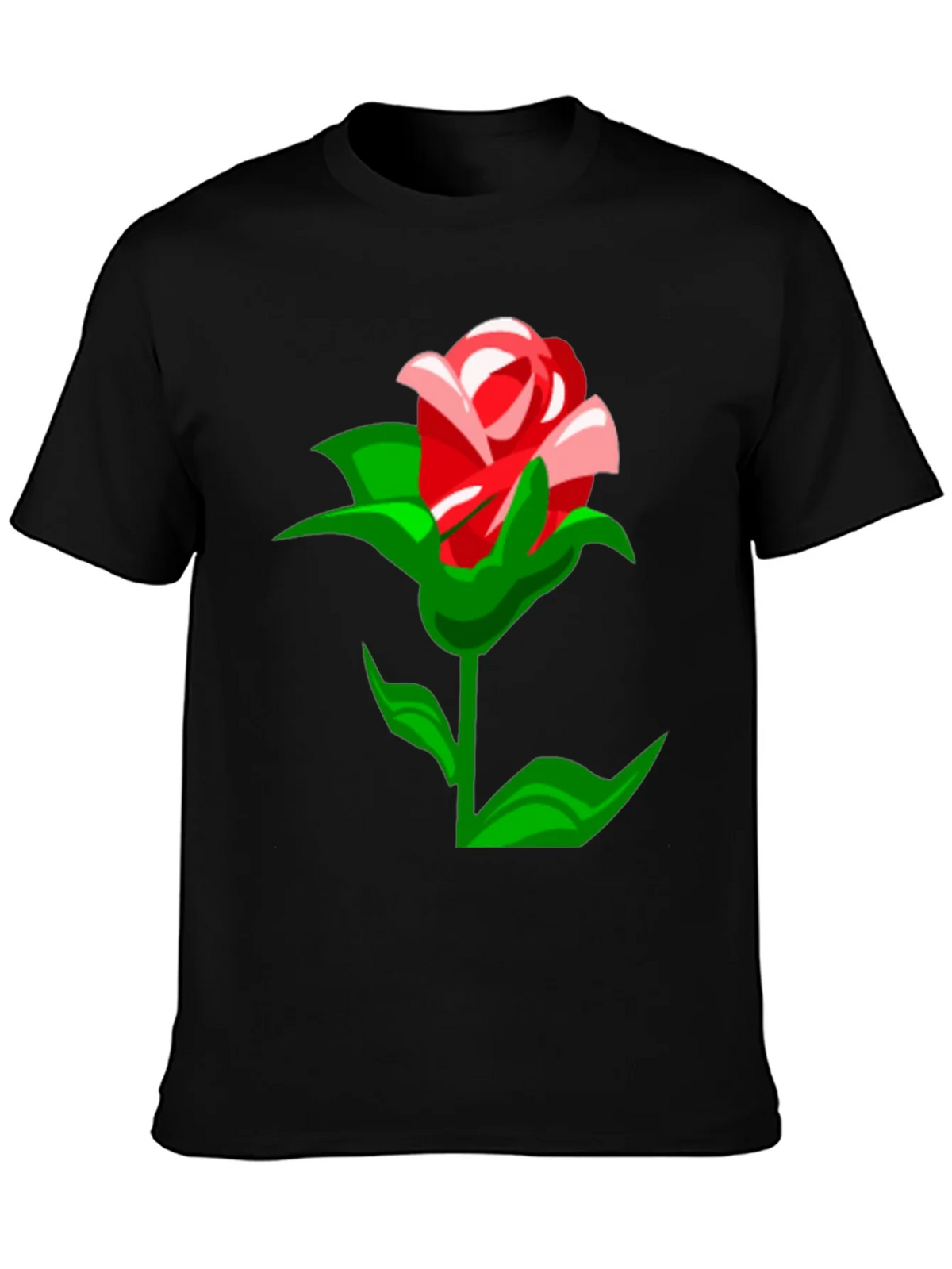 Rose Graphic T-Shirt - Stylish Mens Tee product image 3