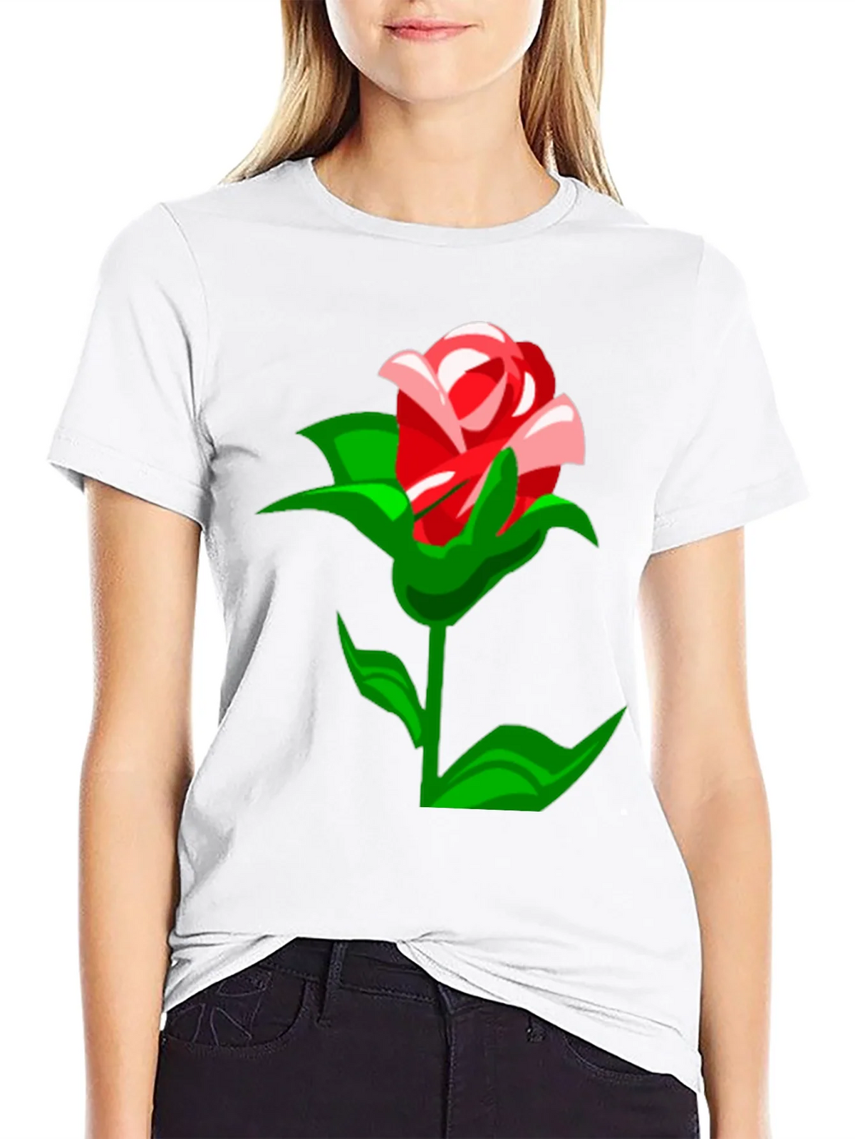 Rose Graphic T-Shirt - Stylish Mens Tee product image 8