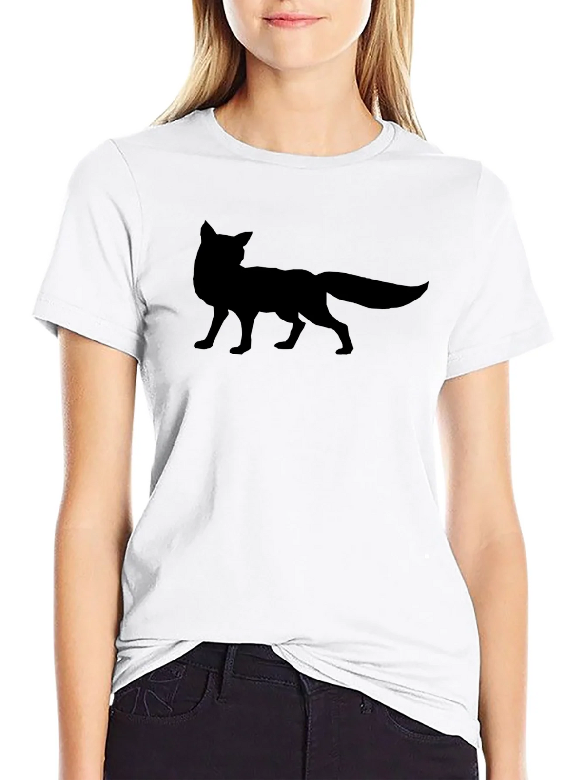 Fox Silhouette Black T-Shirt product image 8