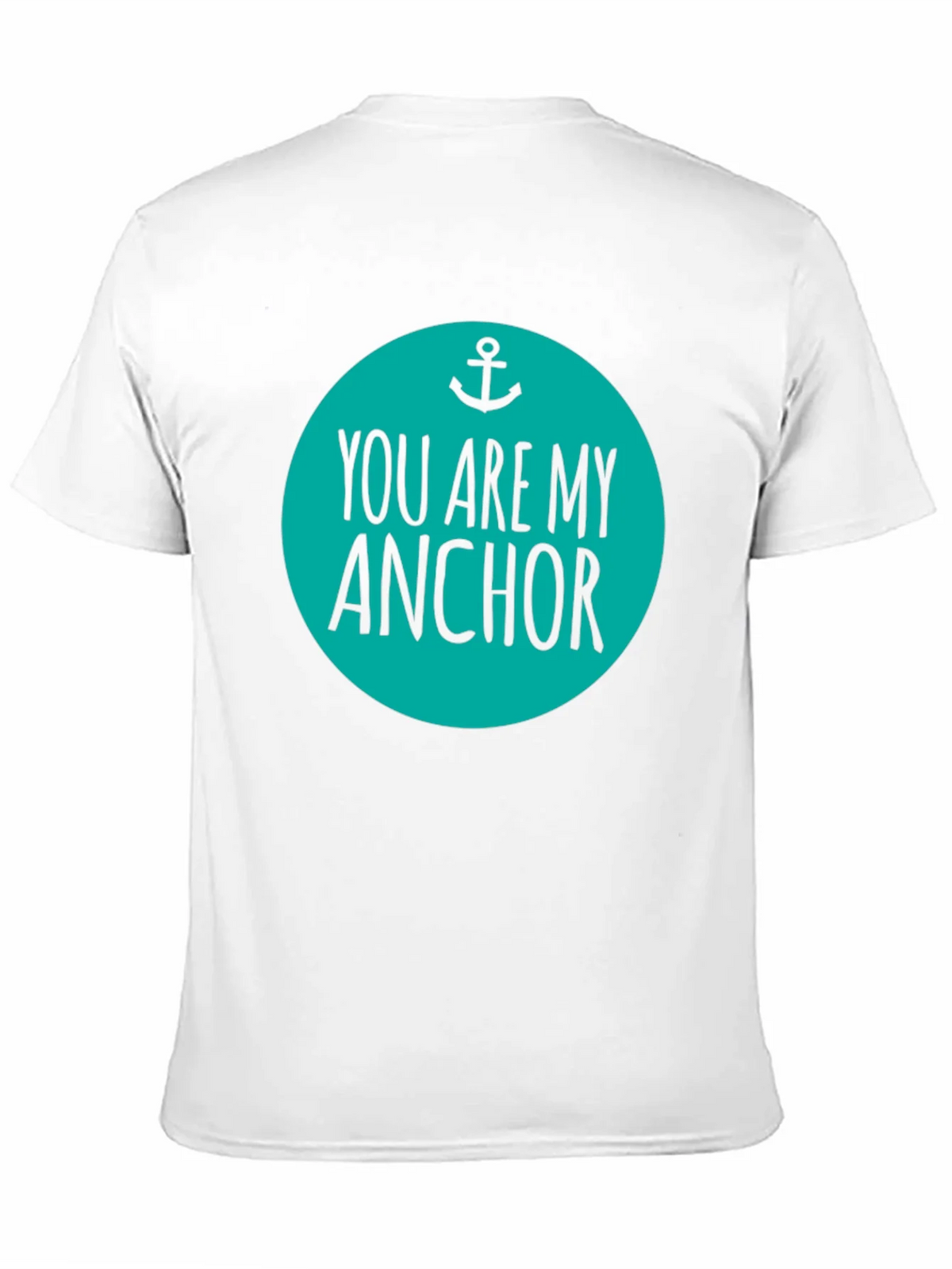 You Are My Anchor Graphic Tee - Mens Black Cotton Blend product image 10