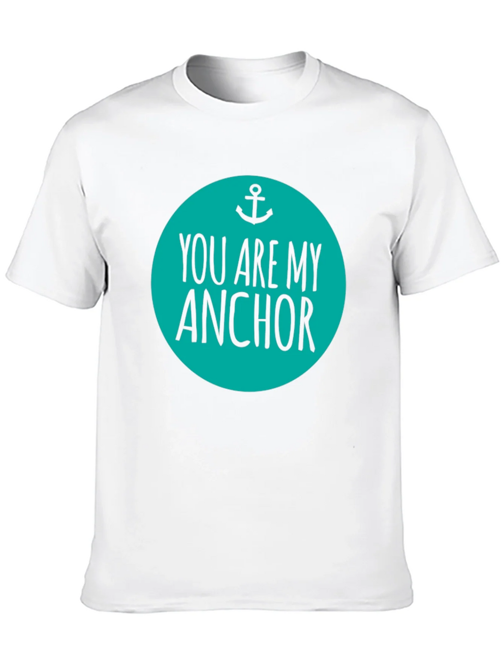 You Are My Anchor Graphic Tee - Mens Black Cotton Blend product image 9
