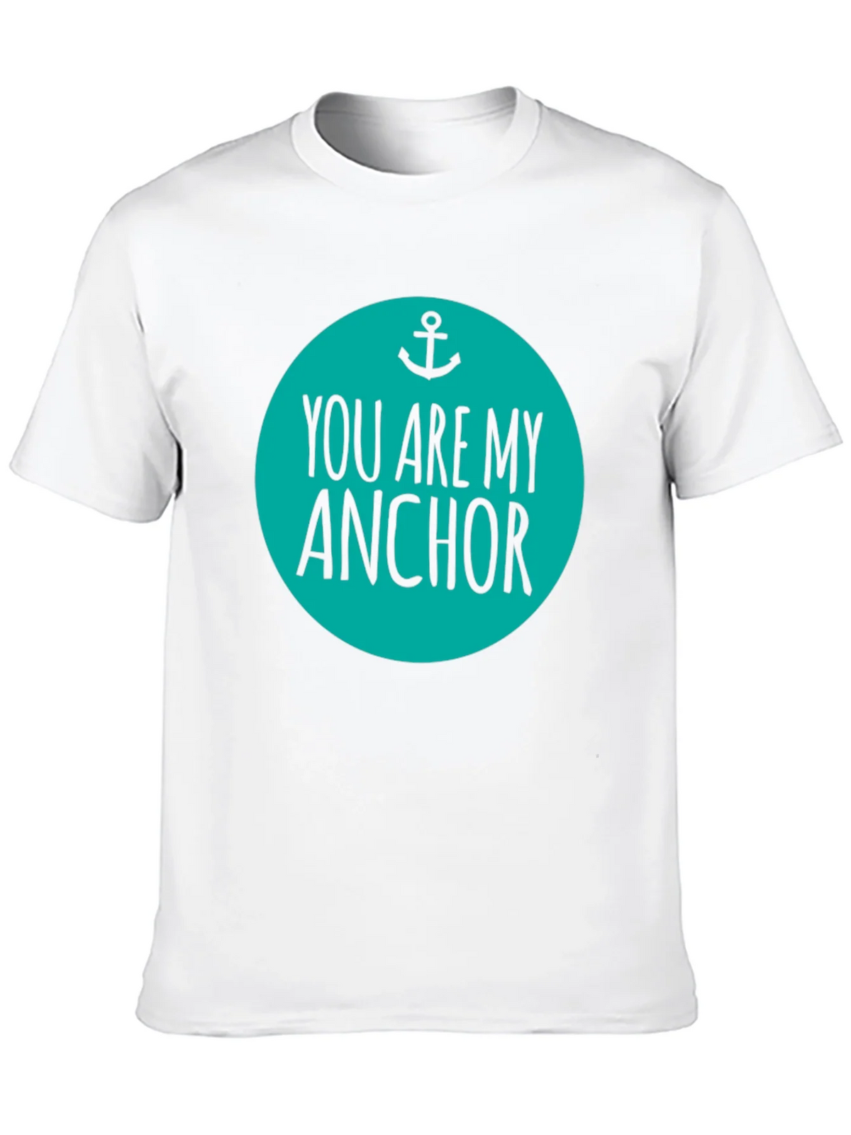 You Are My Anchor Graphic Tee - Mens Black Cotton Blend product image 9